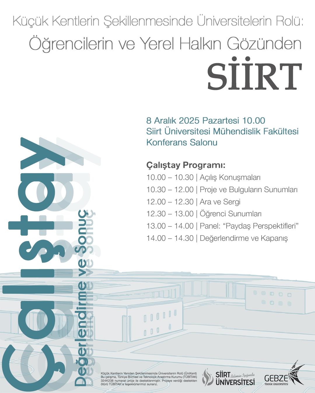 Küçük Kentlerin Şekillenmesinde Üniversitelerin Rolü: Öğrencilerin ve Yerel Halkın gözünden Siirt
